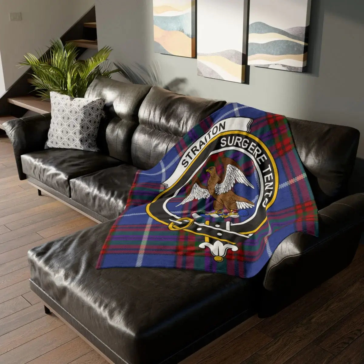 Strath Scurge Fingo Clan Crest Blanket product