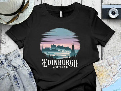 Edinburgh Scotland Cityscape Graphic T-shirt product