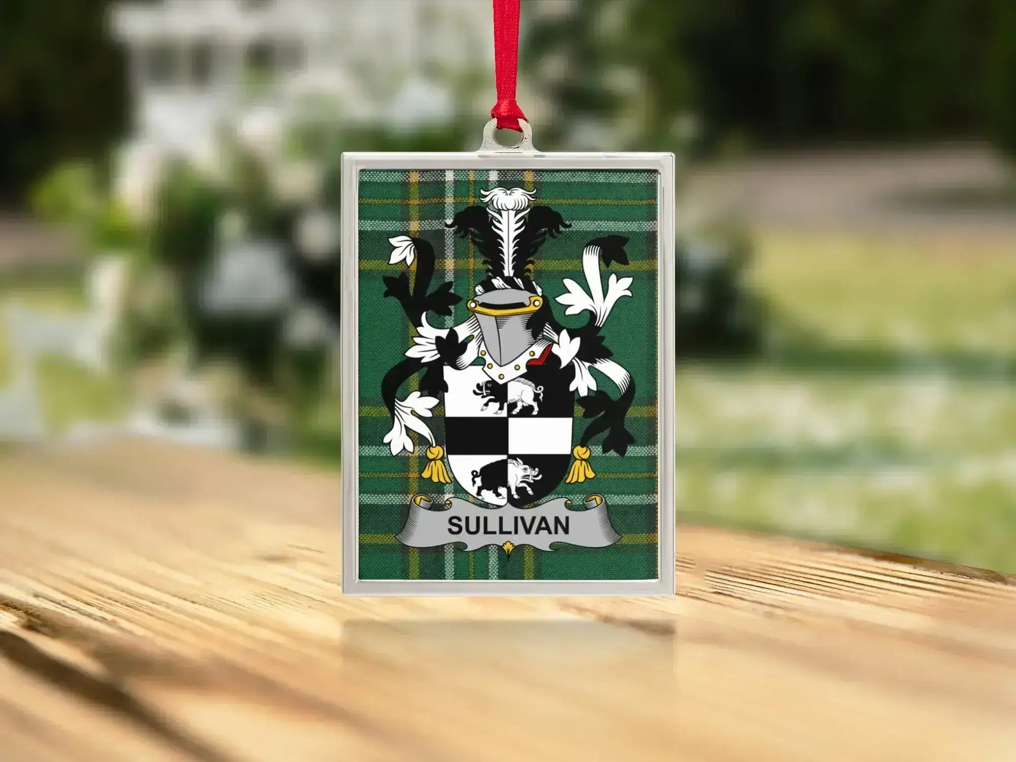 Sullivan Family Crest Personalized Ornament product
