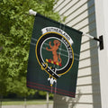Clan Sutherland sans peur house banner garden flag — 12x18 inch, poly canvas