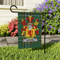 Sutton Coat of Arms Design on Garden Flag