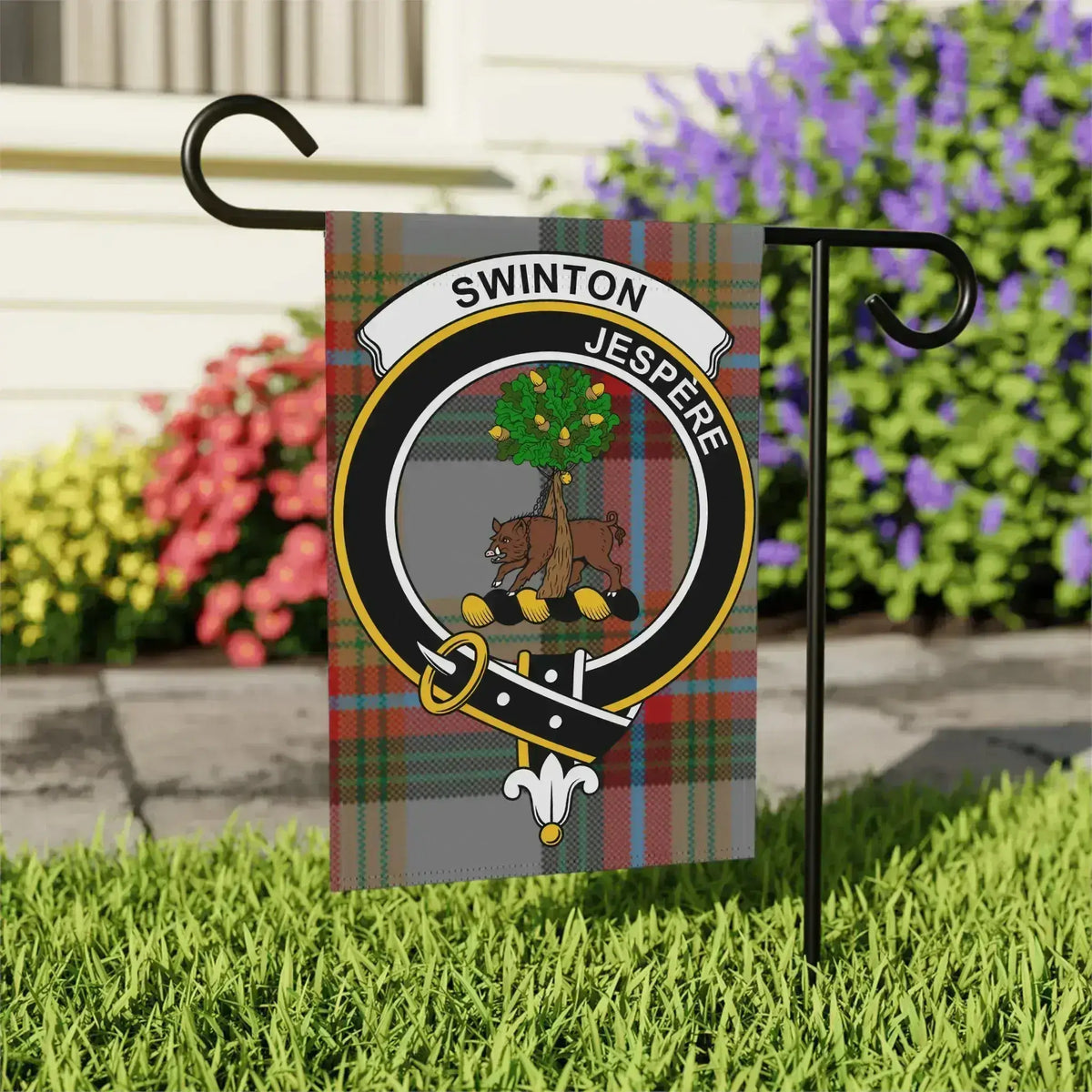 Swinton Jespère Crest Garden Flag Unique Outside Decor