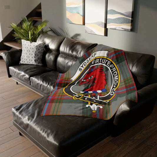 Sydserf Virtute Promovio Tartan Blanket Product