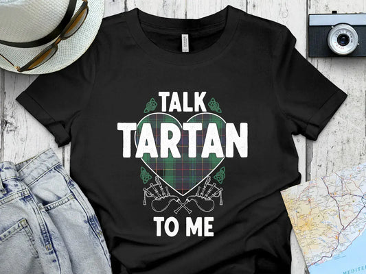 Talk Tartan To Me Graphic Unisex T-Shirt product type