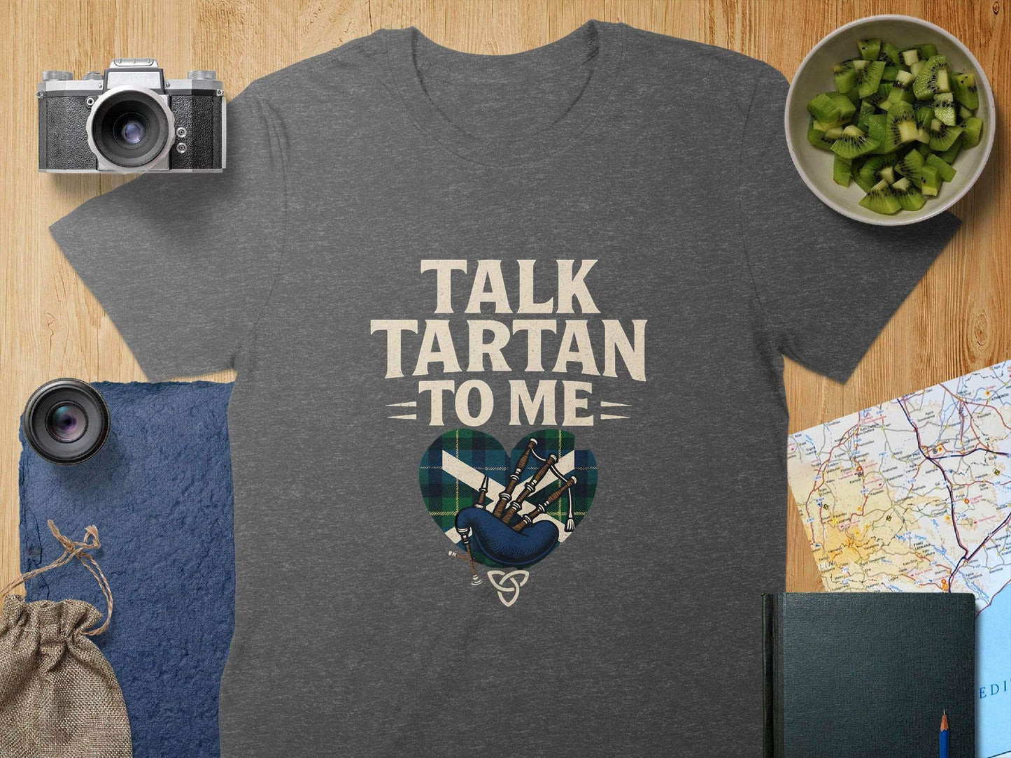Talk Tartan To Me Graphic Novelty T-Shirt product type