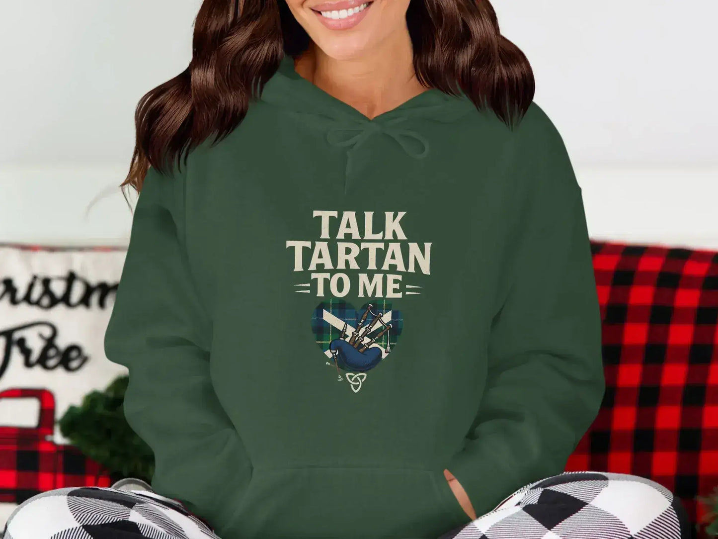 Talk Tartan To Me Comfortable Hoodie product
