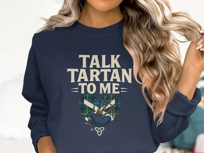 Talk Tartan To Me Graphic Sweatshirt product type