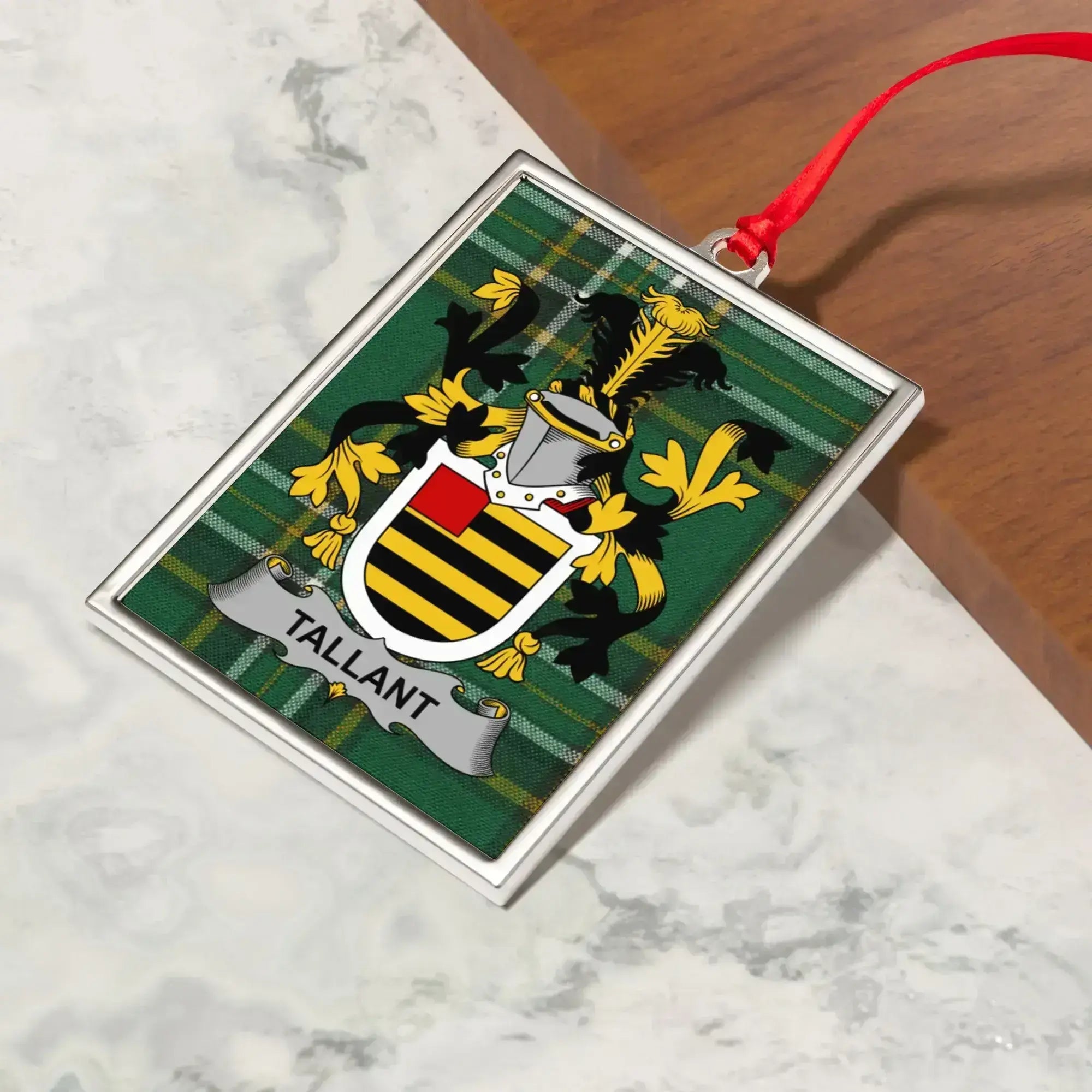 Personalized Family Crest Ornament product