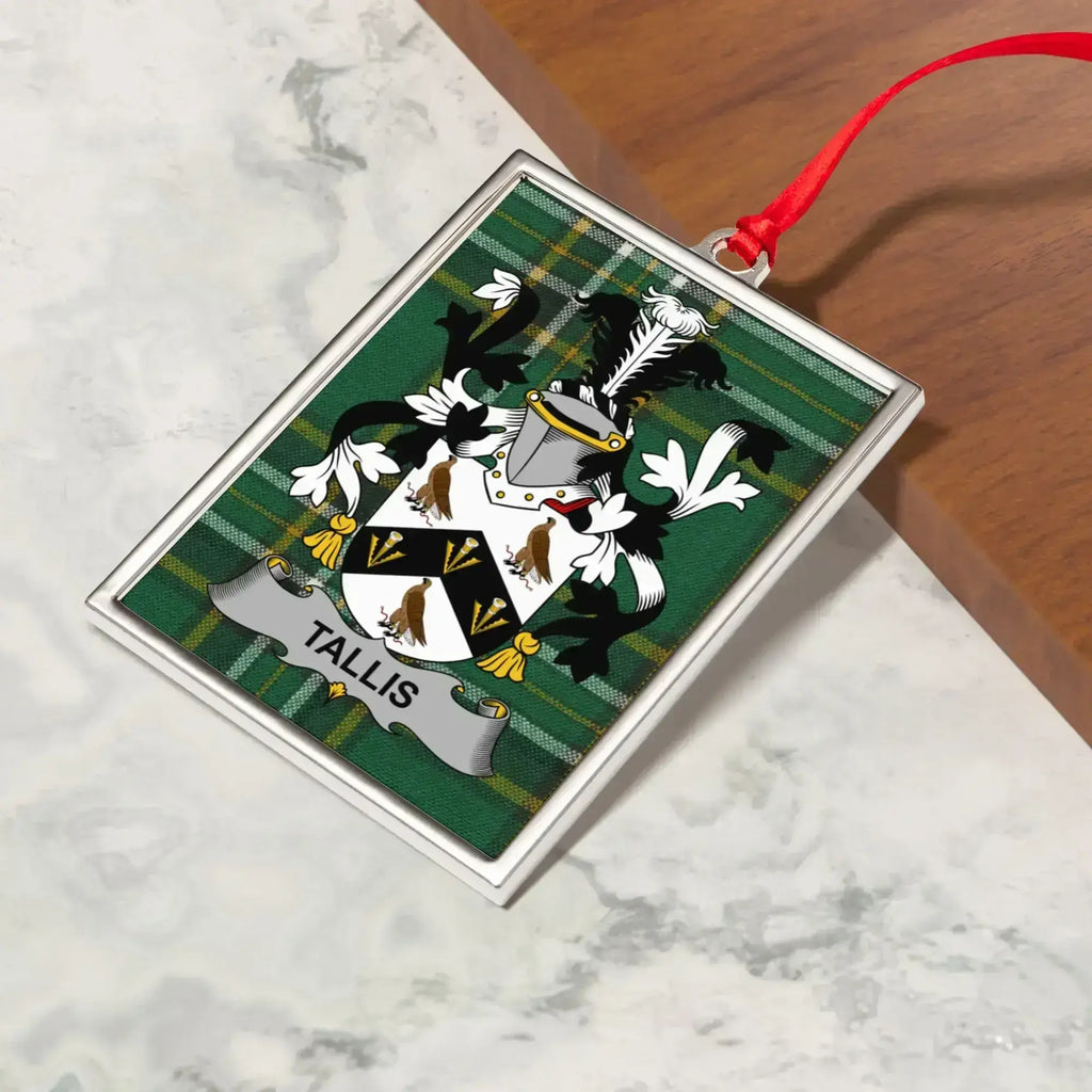 Personalized Family Crest Ornament product type