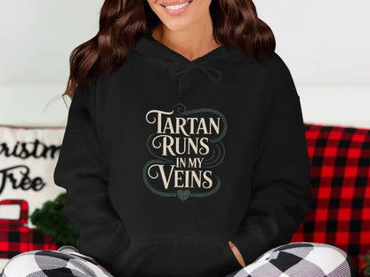 Tartan Runs In My Veins Graphic Hoodie product