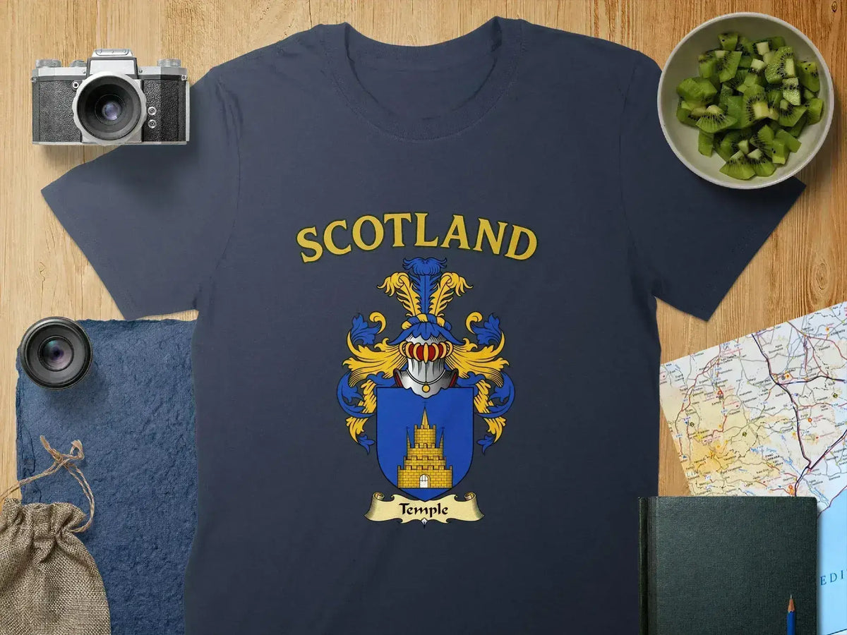 Scotland Temple Graphic Unisex Tee Shirt