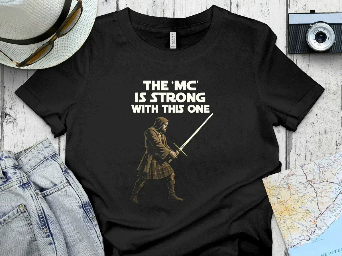 The MC Is Strong with This One Graphic Shirt