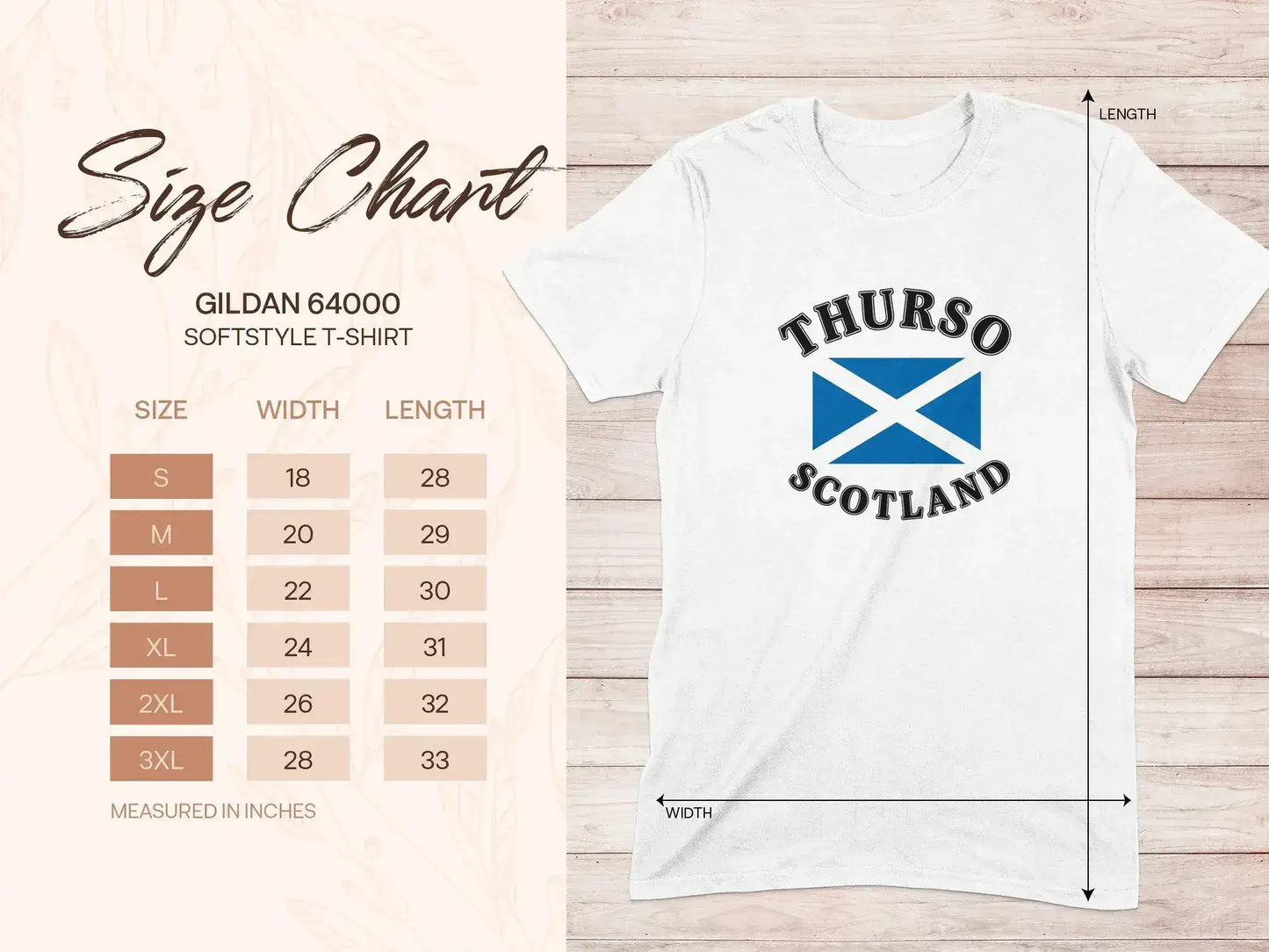 Thurso Scotland Graphic Print Softstyle Unisex T-shirt product