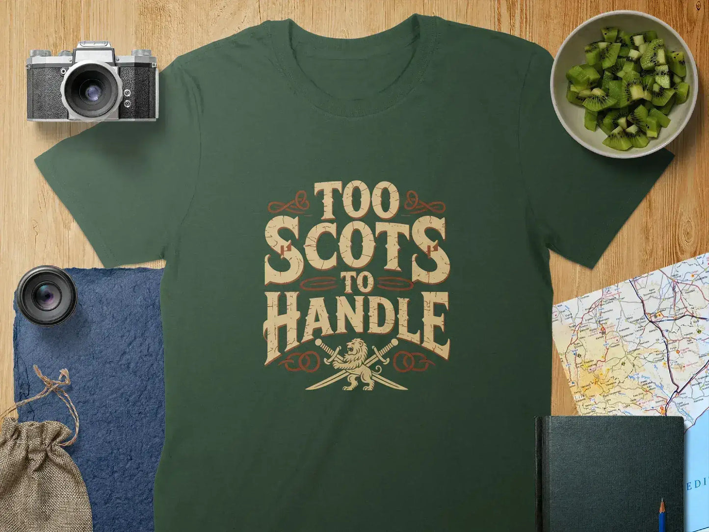 Too Scots to Handle Statement T-shirt product