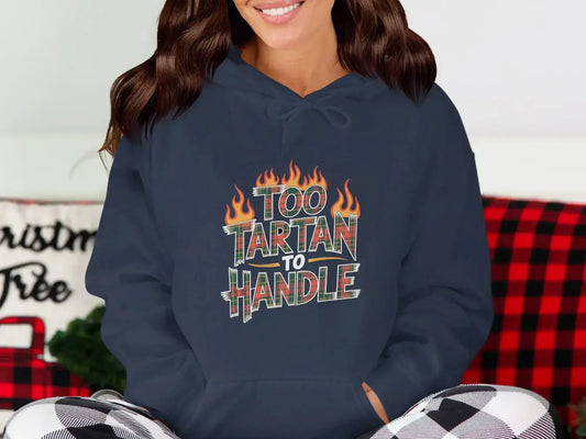 Too Tartan To Handle Graphic Hoodie product