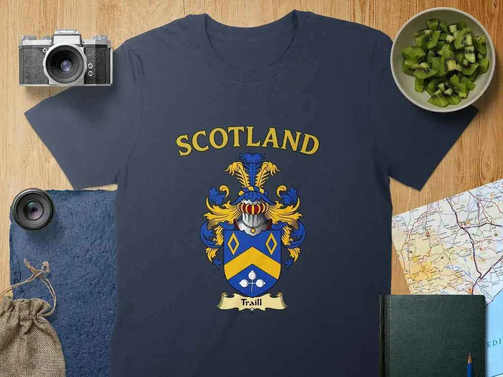 Scotland Traill Crest Graphic T-Shirt
