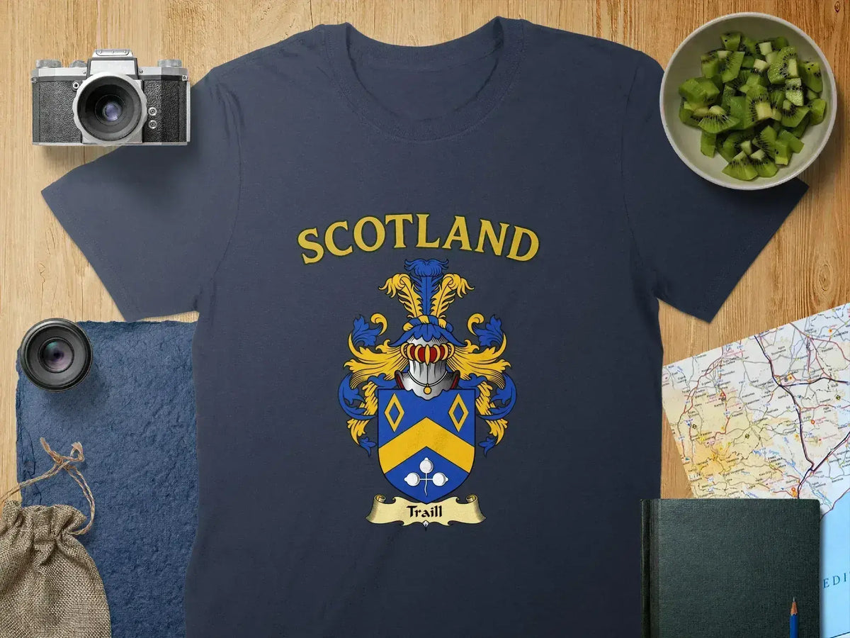 Scotland Traill Crest Graphic T-Shirt