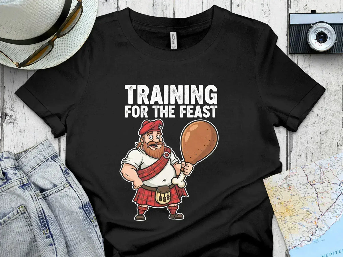 Training For The Feast Funny T-shirt