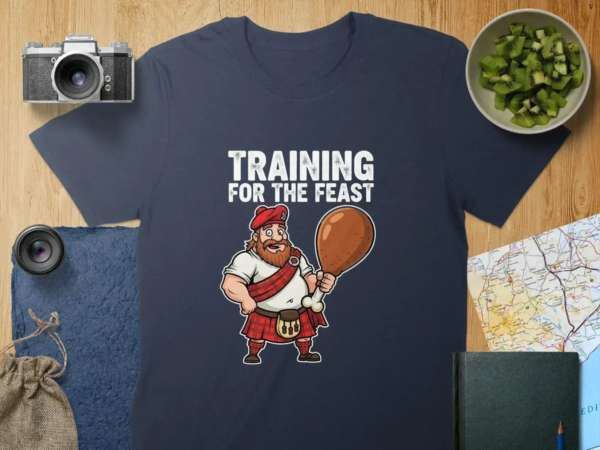 Training For The Feast Graphic T-shirt