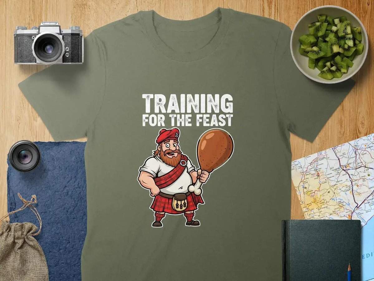 Training for the Feast Funny Graphic Shirt