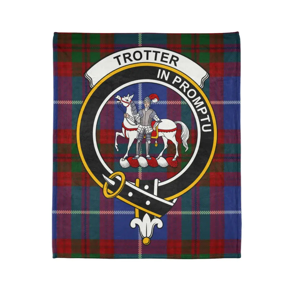 Trotter In Promptu Tartan Plaid Pattern Blanket