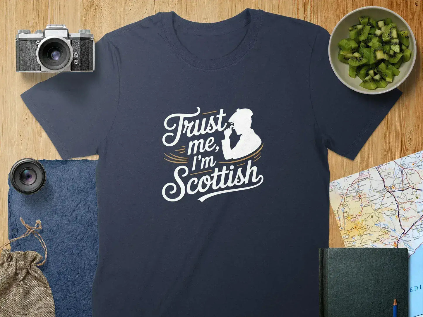 Trust Me I'm Scottish Graphic T-Shirt product type