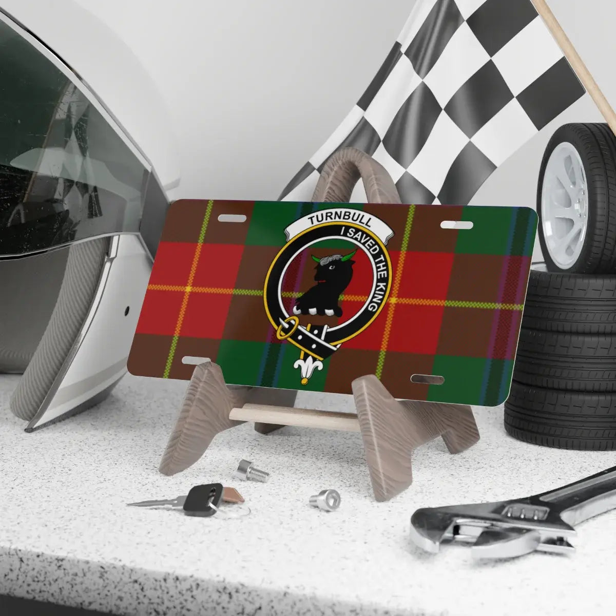 Turnbull I Saved The King License Plate product