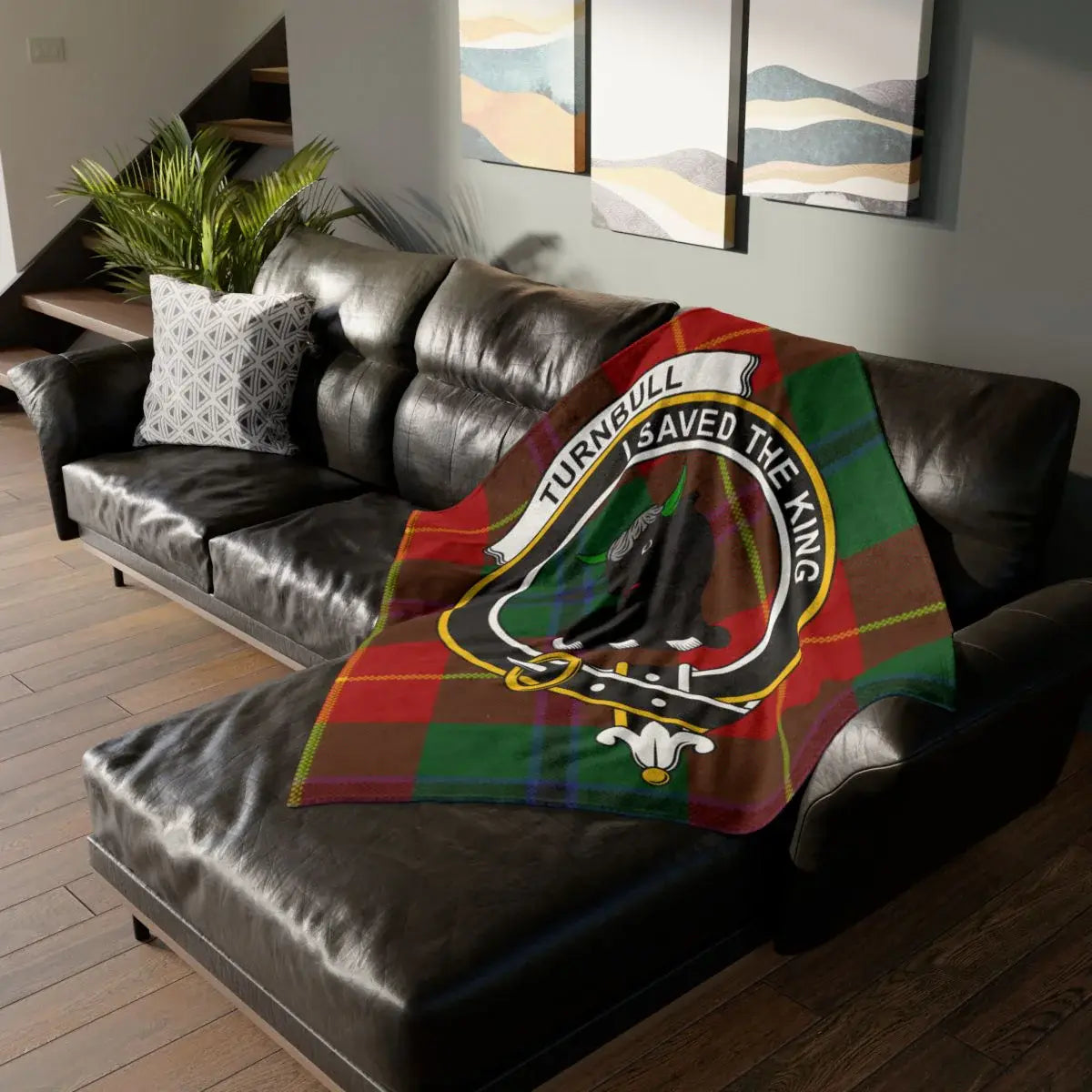 Turnbull I Saved The King Design Printed Blanket