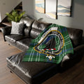 Scottish Clan Tweedie Tartan Blanket for Cozy Comfort