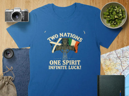 Two Nations One Spirit Infinite Luck T-shirt product