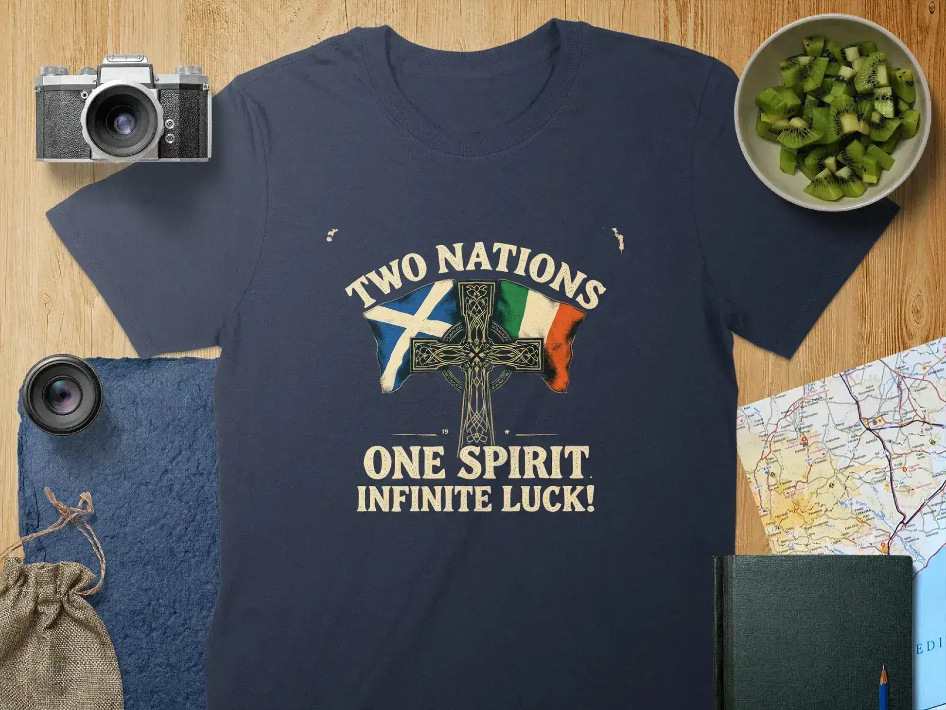 Two Nations One Spirit Infinite Luck T-shirt product type