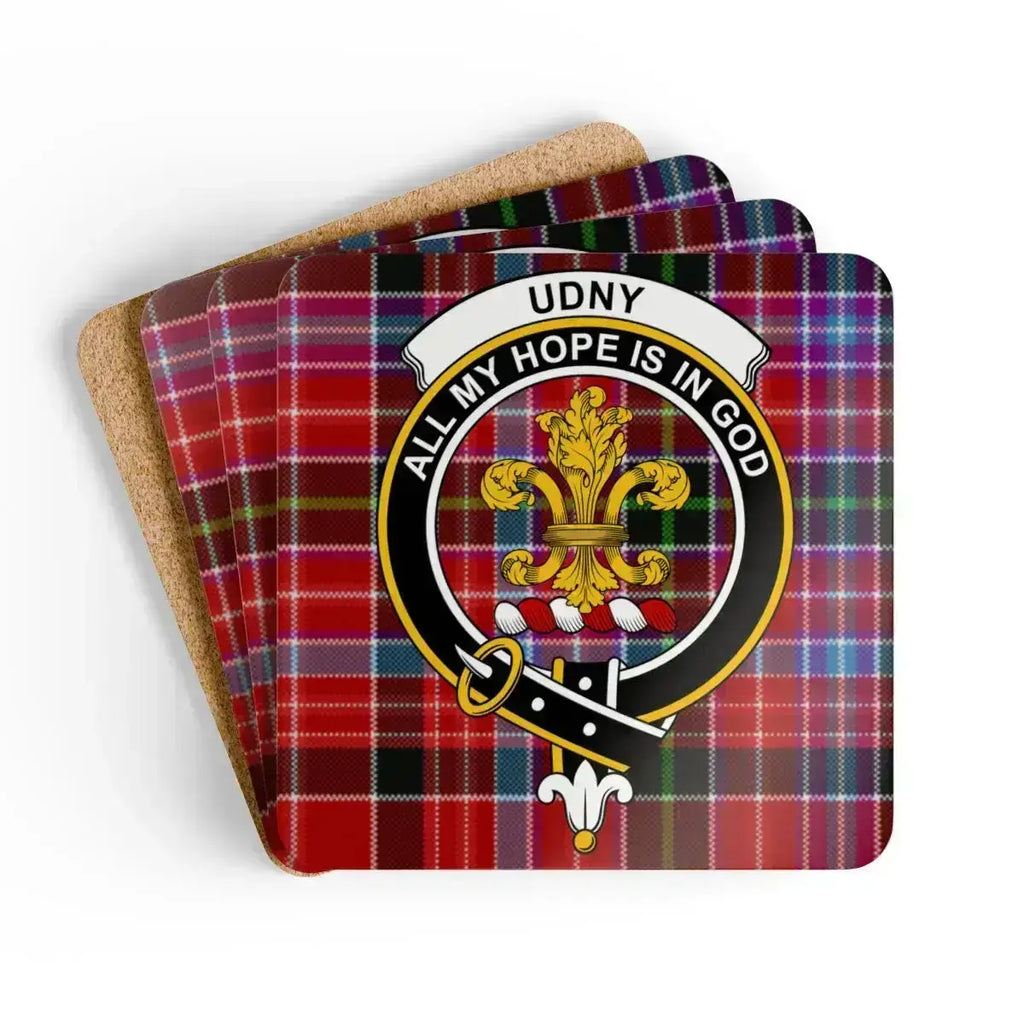 UDNY All My Hope is in God Tartan Coasters product
