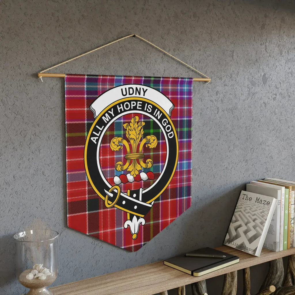 Scottish Clan Crest Tartan Wall Hanging Banner product