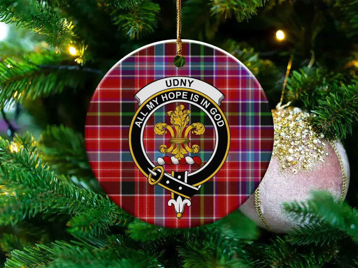 Udny All My Hope Is In God Christmas ornament