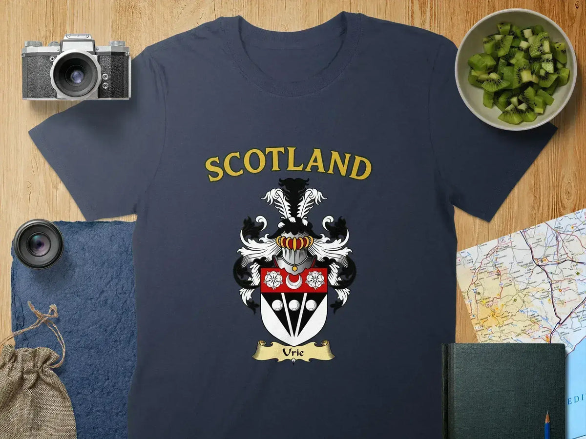 Scotland Crest Design Classic Feature T-Shirt