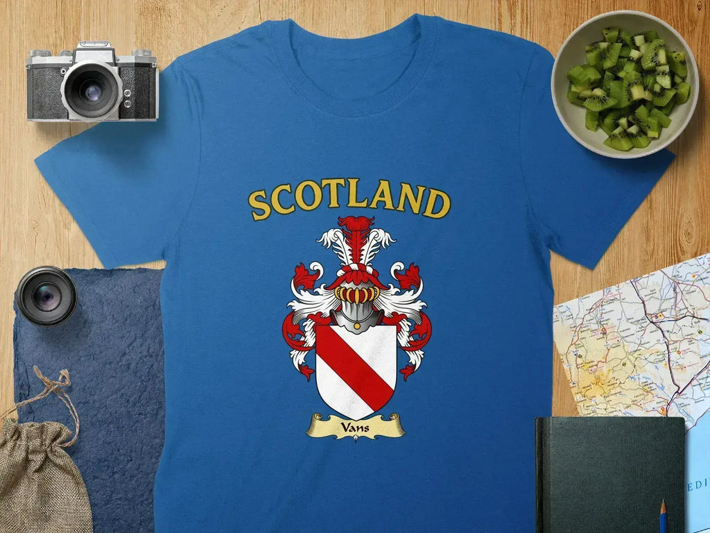 Scotland Crest Graphic Illustrated T-Shirt