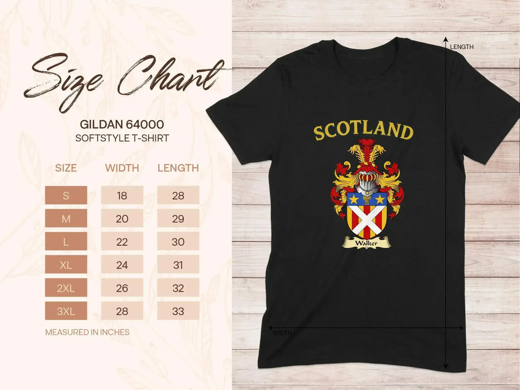 Scotland Family Crest Gildan 64000 Softstyle T-shirt product