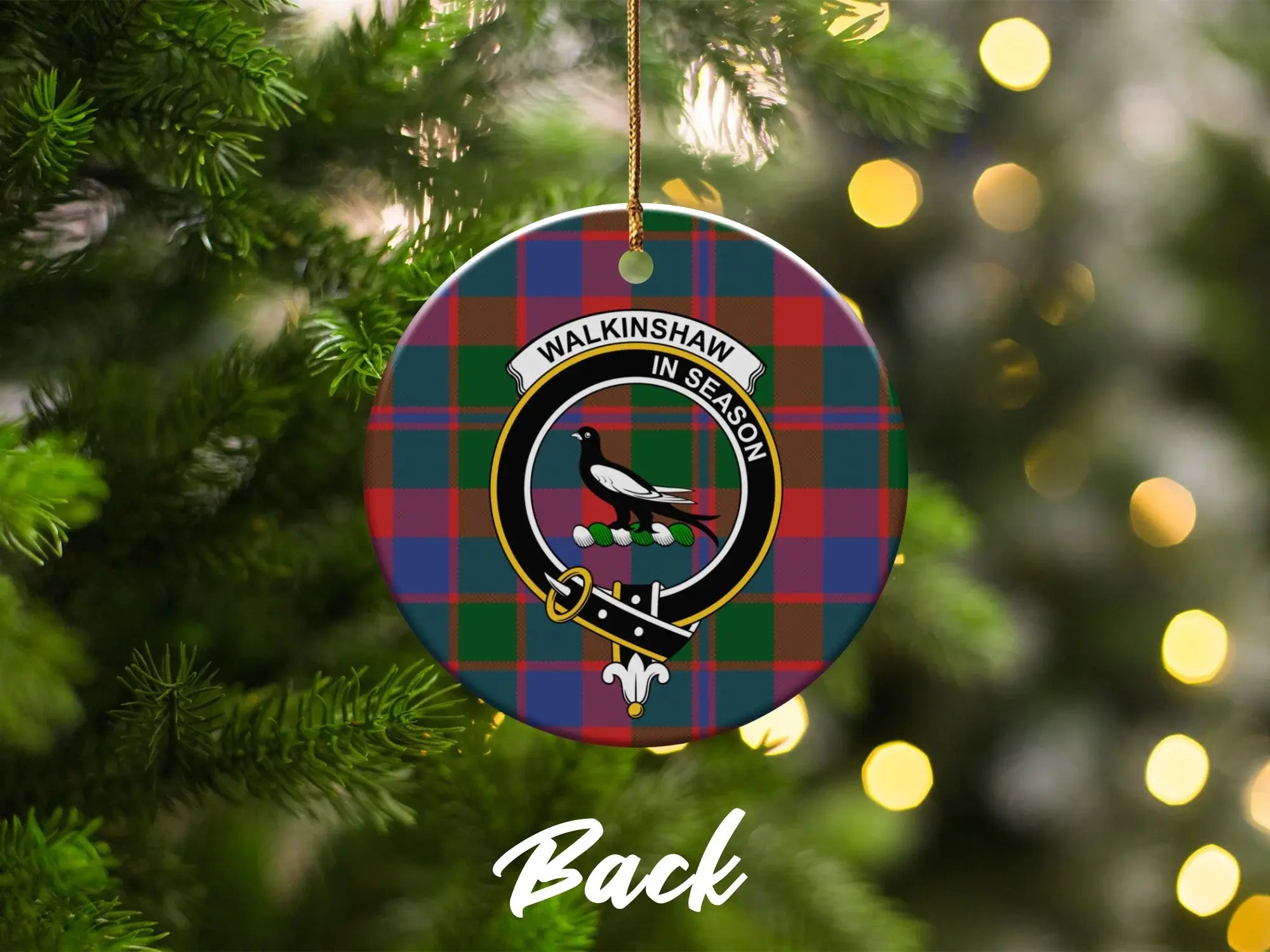 Walkinshaw in Season Christmas Ornament product