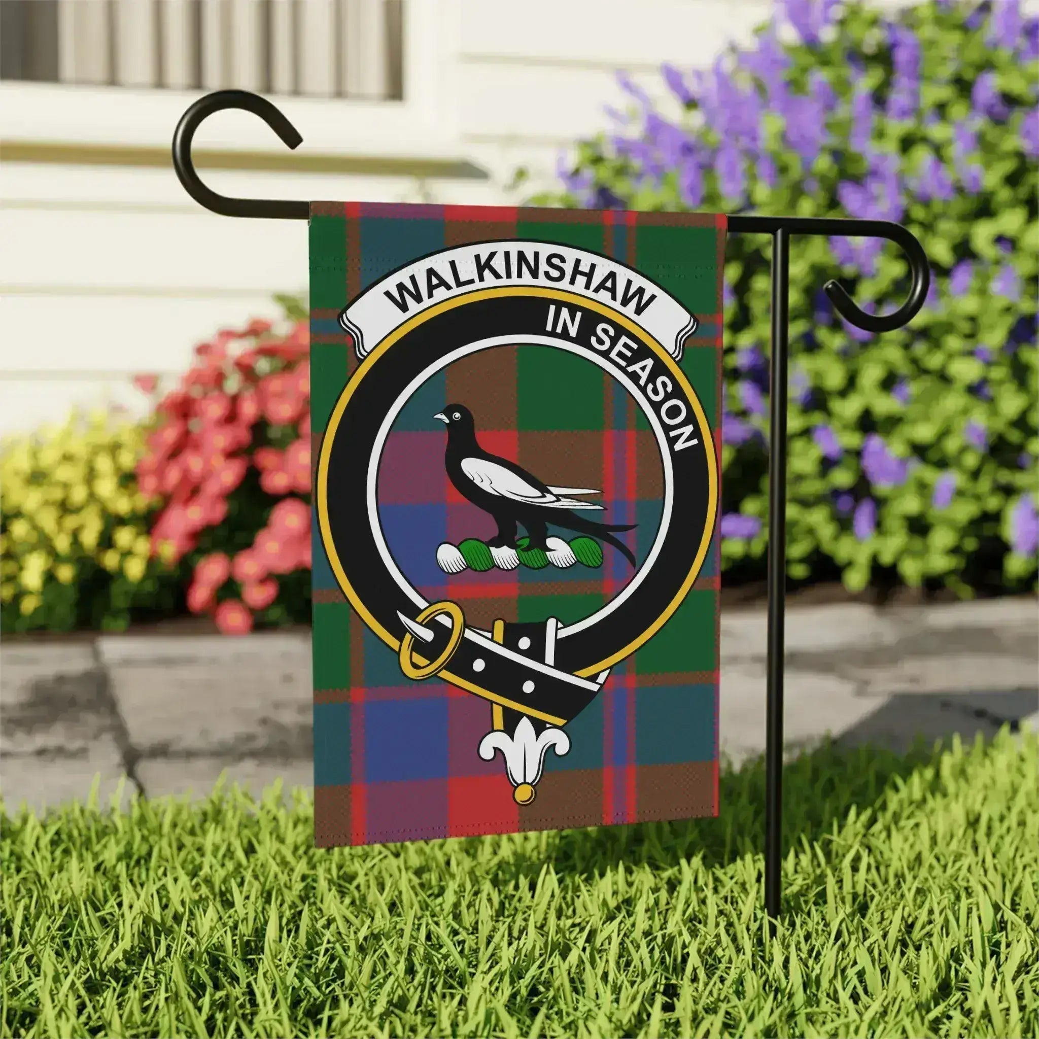 Walkinshaw In Season Tartan Garden Flag product type