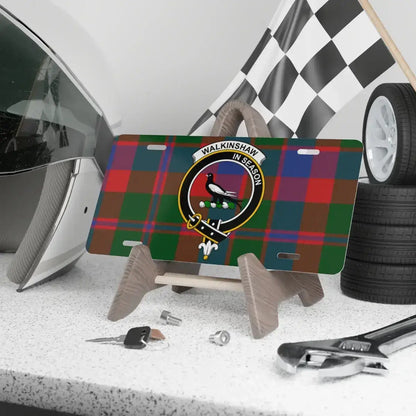 Walkinshaw In Season Racing Plaid License Plate product