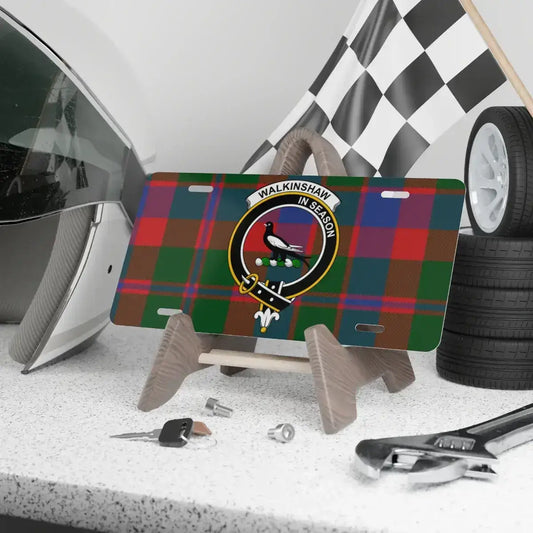 Walkinshaw In Season Racing Plaid License Plate product