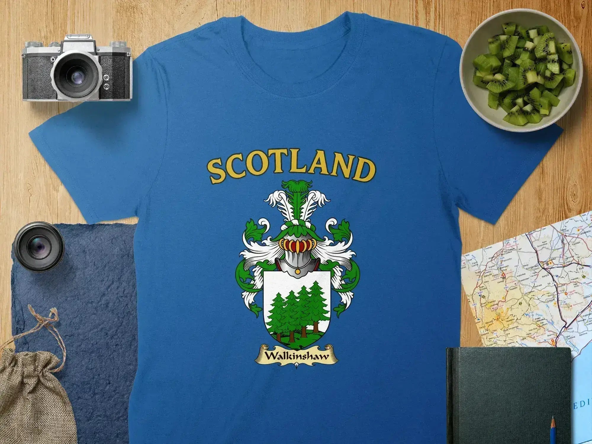 Scotland Walkinshaw Crest Blue T-Shirt product type