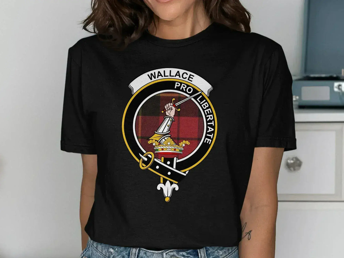 Wallace Pro Libertate Graphic Tee Shirt product type