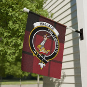 Wallace Clan Crest Garden Flag – Scottish Heritage