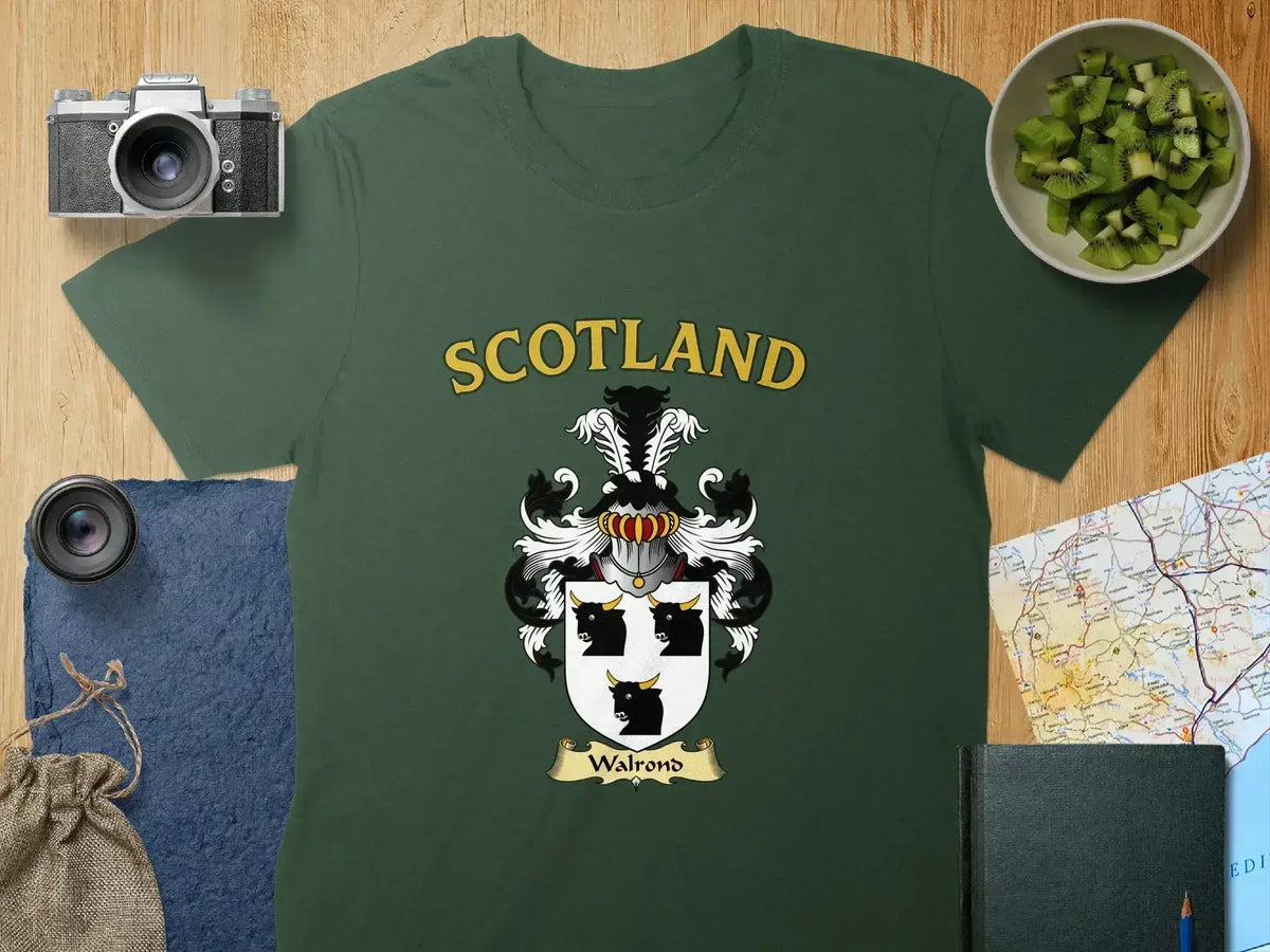 Scotland Walrond Crest Graphic Tee shirt