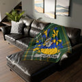Personalized Family Crest Blanket with Custom Name