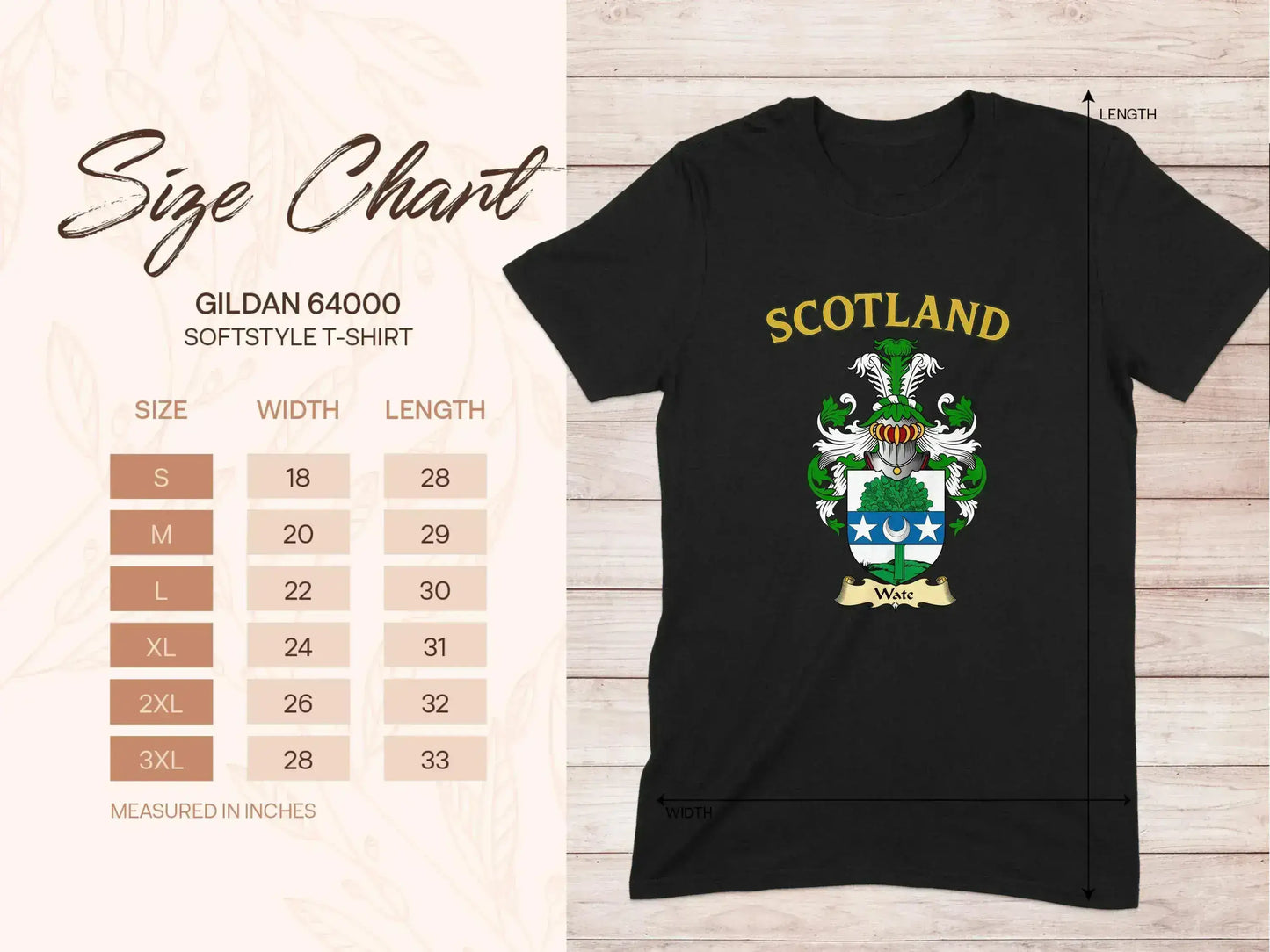 Scotland Crest Graphic Design T-Shirt product