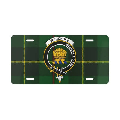 Wauchope Industrialita Emblem Tartan License Plate product