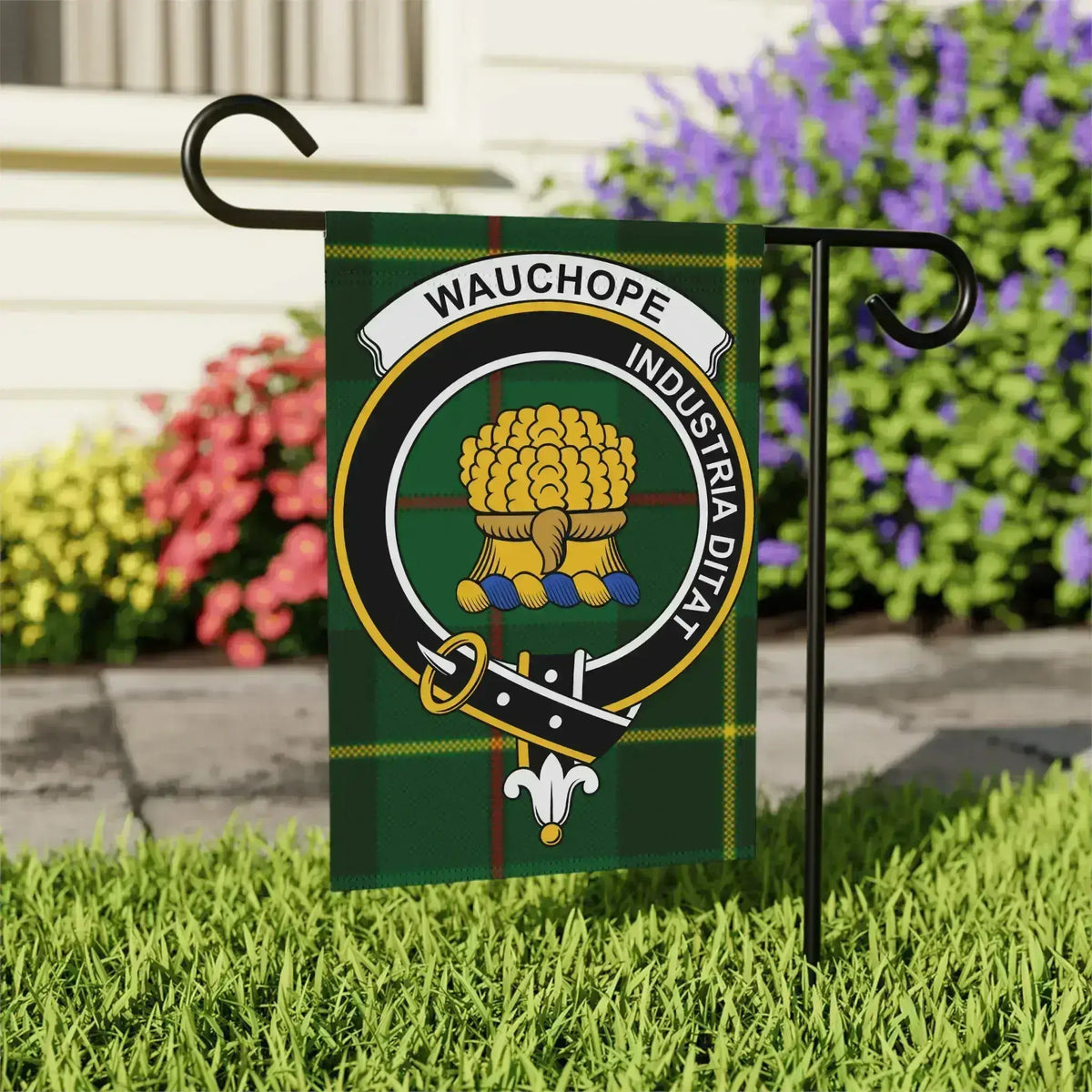 Wauchope Industria Ditat Garden Flag
