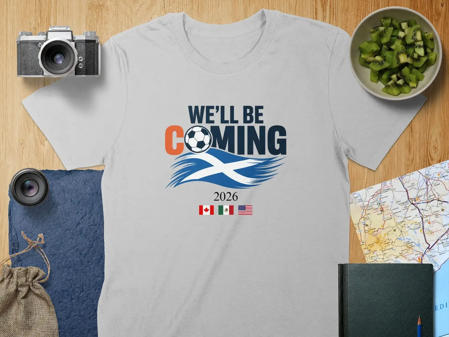 We'll Be Coming 2026 Soccer Fan T-shirt